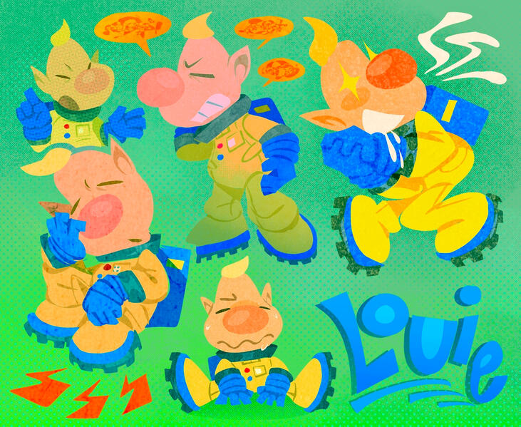 Louie Lasso Collage Louie Lasso Collage